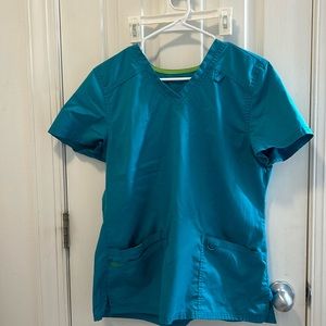 Teal Landau scrub tops